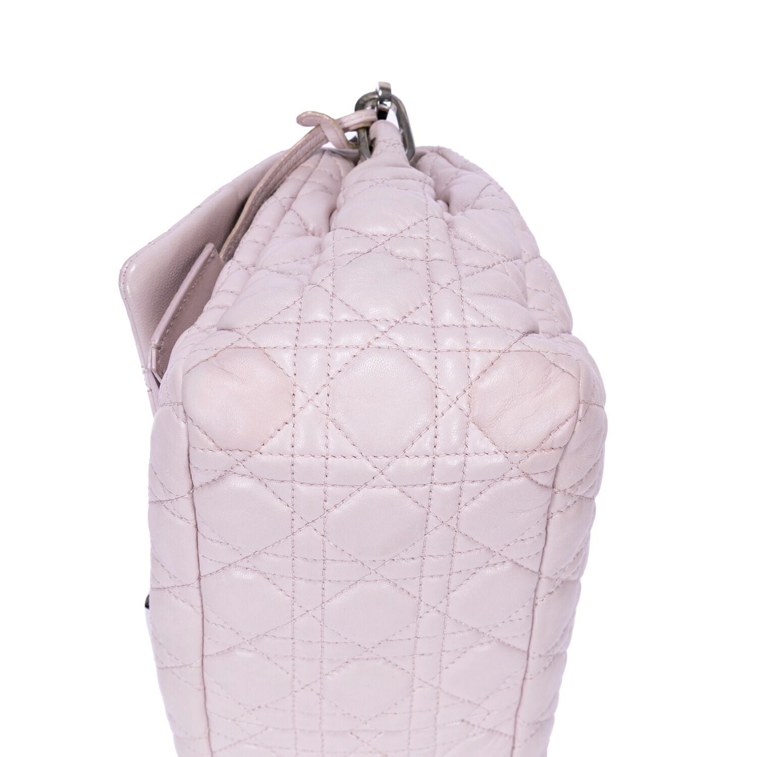 Dior New Lock Flap Chain Bag Lilac Kana the Lambskin Leather — view 8