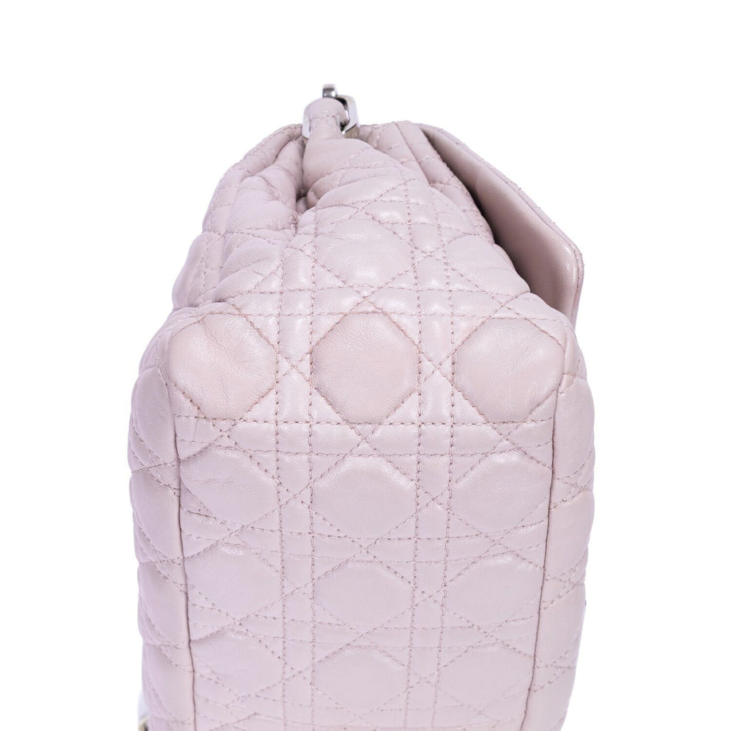 Dior New Lock Flap Chain Bag Lilac Kana the Lambskin Leather — view 7