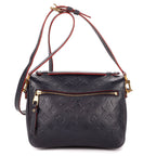 Louis Vuitton Pochette Metis Navy Red Monogram Emplainte Leather Handbag — view 5