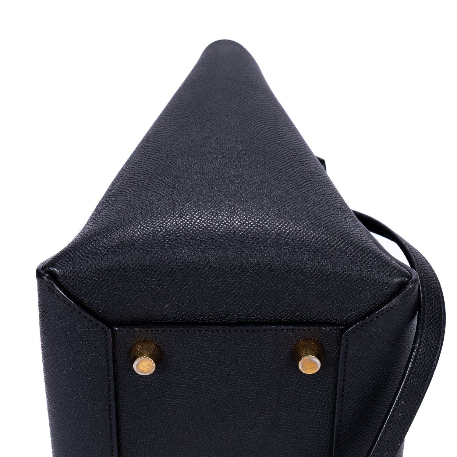 Celine Mini Belt Bag Black Grain Calf Skin Leather — view 8