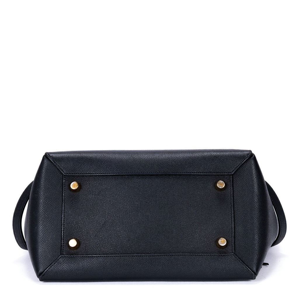 Celine Mini Belt Bag Black Grain Calf Skin Leather — view 6