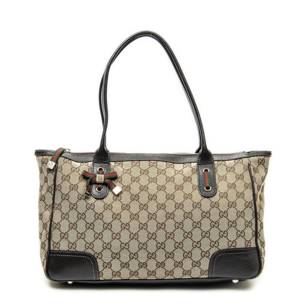 Gucci Princesa Tote Beige GG Canvas