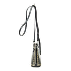 Gucci Mini Guccy Dome Crossbody Black Logo Stars Printed Leathera — view 4