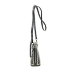 Gucci Mini Guccy Dome Crossbody Black Logo Stars Printed Leathera — view 3