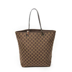 Gucci Long Tote Brown GG Canvas — view 5