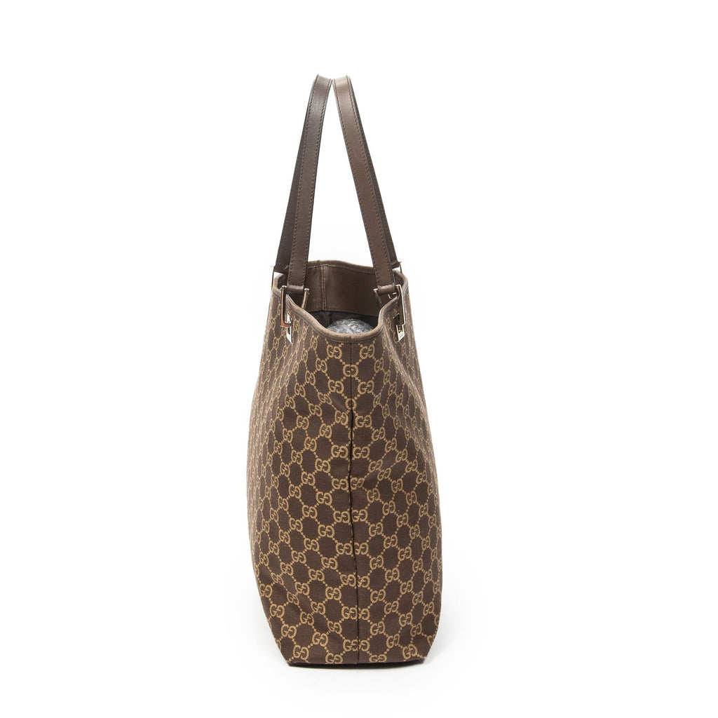 Gucci Long Tote Brown GG Canvas — view 4