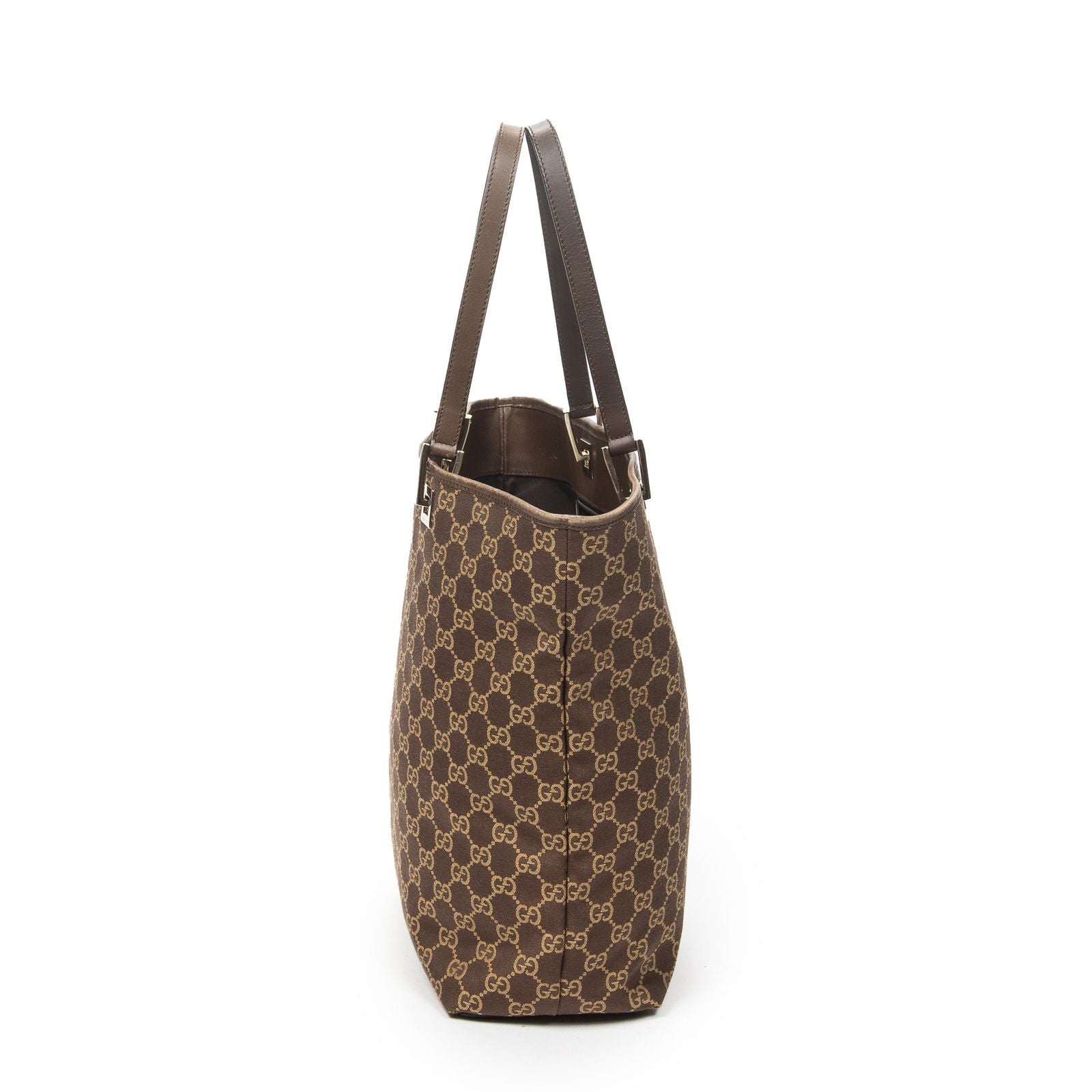 Gucci Long Tote Brown GG Canvas — view 3