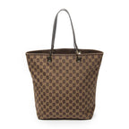 Gucci Long Tote Brown GG Canvas