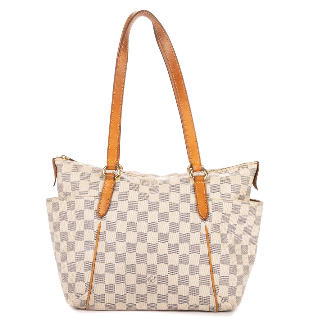 Louis Vuitton Total Ivory Damier Azur Shoulder