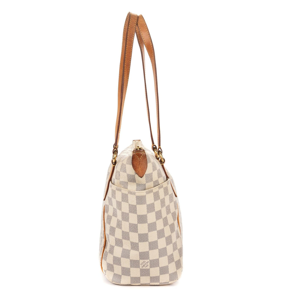 Louis Vuitton Total Ivory Damier Azur Shoulder — view 4