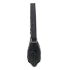 Gucci Half Moon Zip Messenger Black GG Canvas — view 4