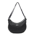 Gucci Half Moon Zip Messenger Black GG Canvas
