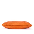 Bottega Veneta la Jiho Bo Orange Intrecha to Leather Handbag — view 6