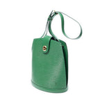 Louis Vuitton Cluny Green Epi Shoulder — view 2