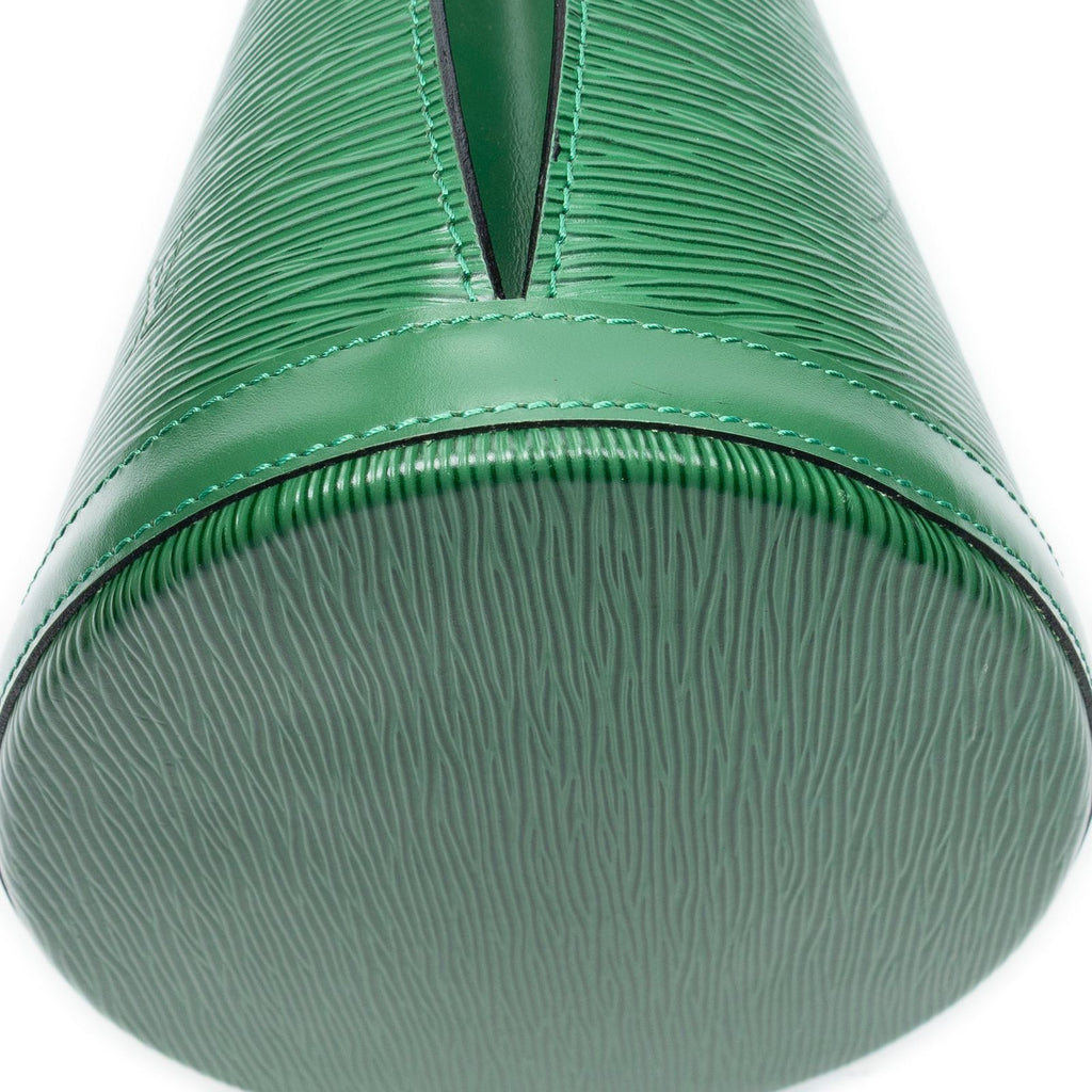 Louis Vuitton Cluny Green Epi Shoulder — view 7