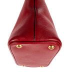 Prada Smo le Zip Promna de Red Viterodino Shoulder — view 8