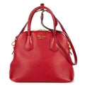Prada Smo le Zip Promna de Red Viterodino Shoulder