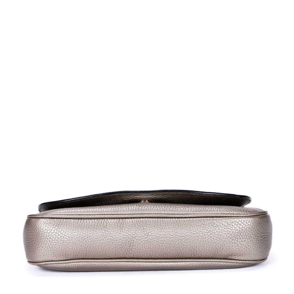 Gucci Chain Shoulder Silver Spike Calfskin Leather — view 6