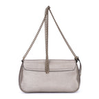 Gucci Chain Shoulder Silver Spike Calfskin Leather — view 5