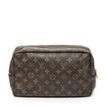 Louis Vuitton Toiletries Pouch Brown Monogram Canvas