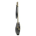 Gucci Mini Web India Crossbody Black Suede Leather — view 4