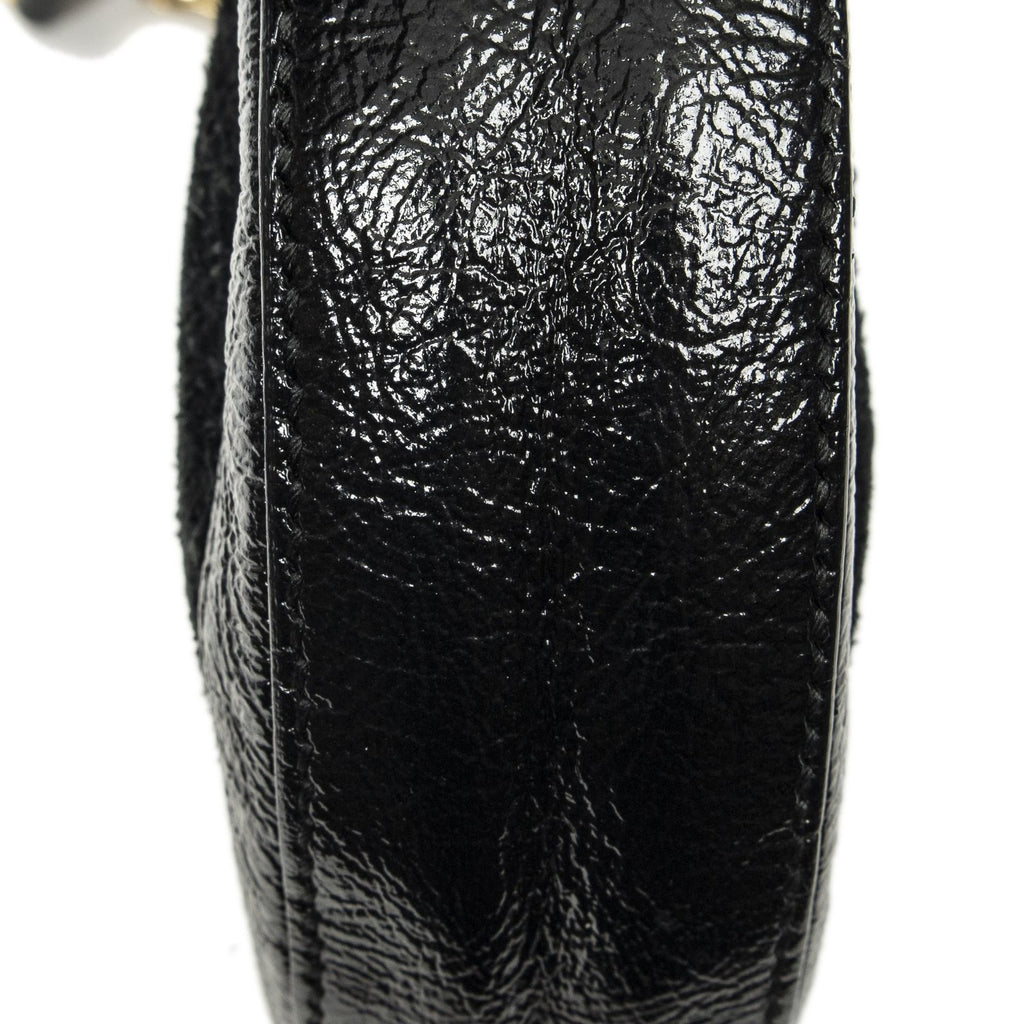Gucci Mini Web India Crossbody Black Suede Leather — view 7