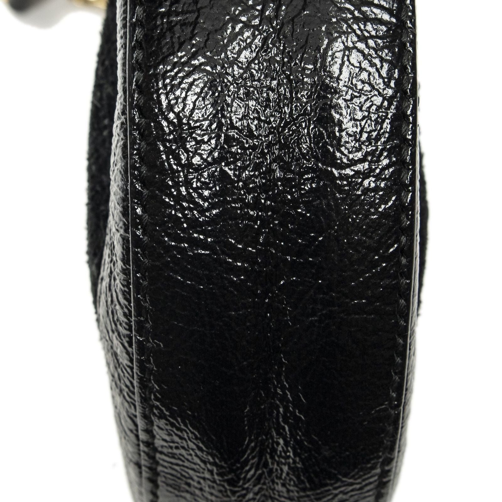 Gucci Mini Web India Crossbody Black Suede Leather — view 7