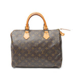 Louis Vuitton Speedy Brown Monogram Canvas Handbag