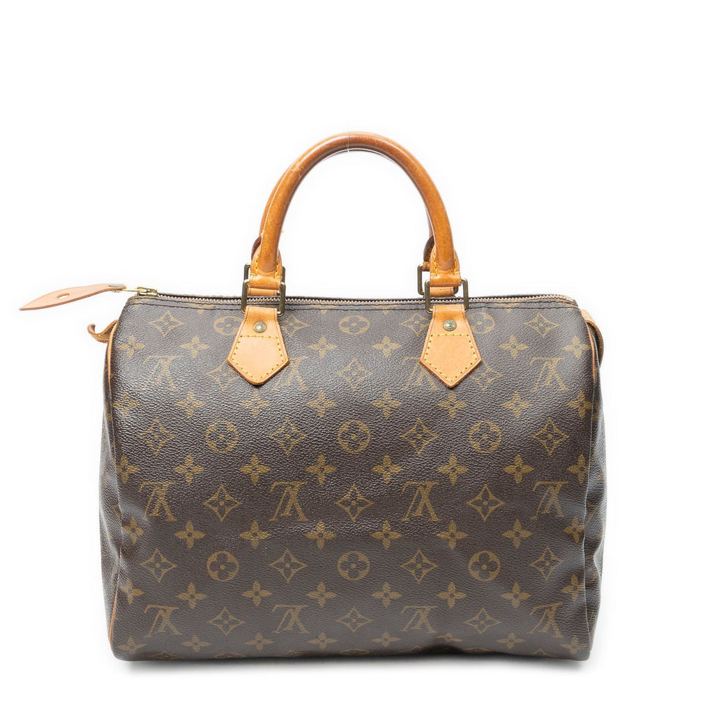 Louis Vuitton Speedy Brown Monogram Canvas Handbag — view 5