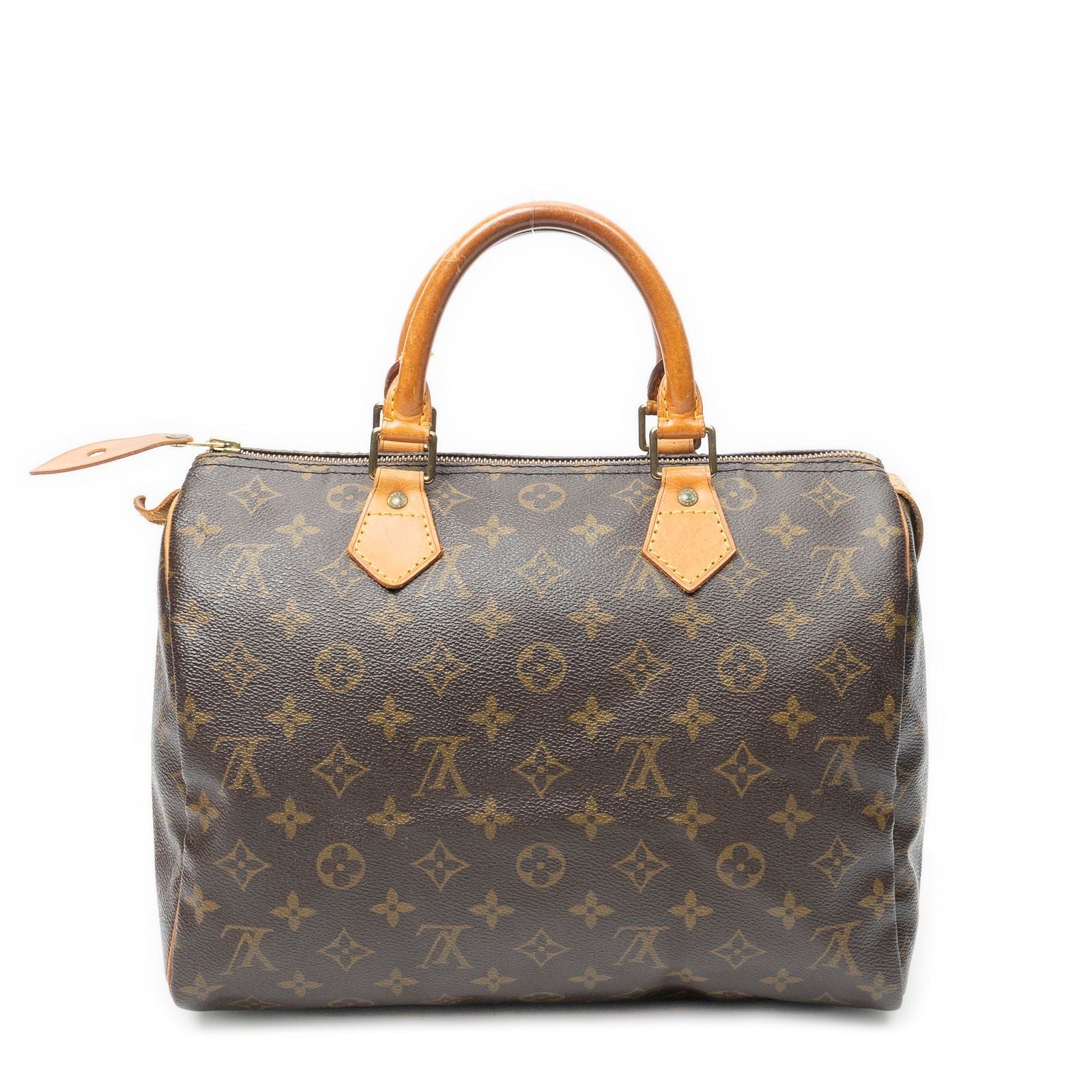 Louis Vuitton Speedy Brown Monogram Canvas Handbag — view 5