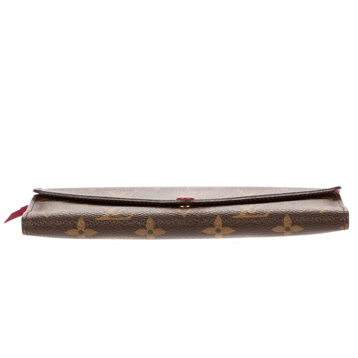 Louis Vuitton Emily Brown Pink Monogram Canvas Wallet — view 6