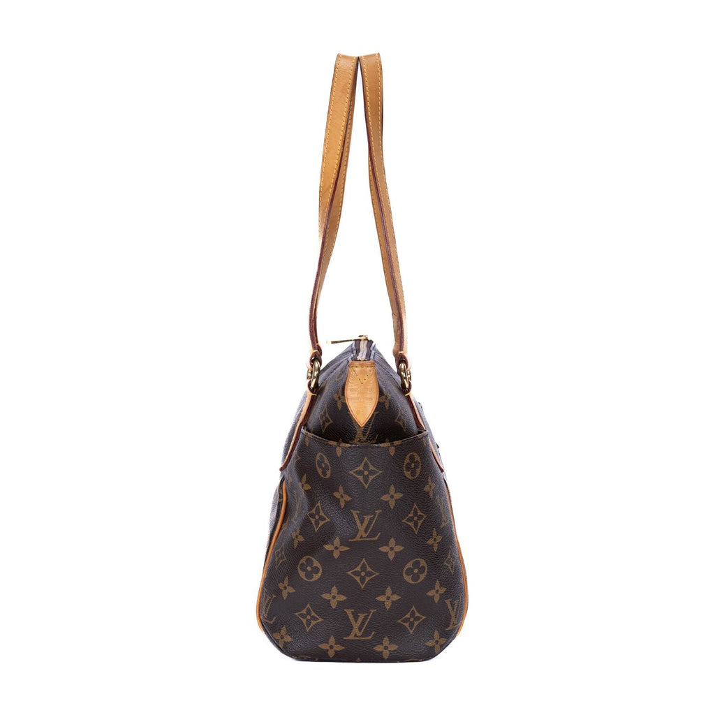 Louis Vuitton Totari Brown Monogram Canvas Shoulder — view 4