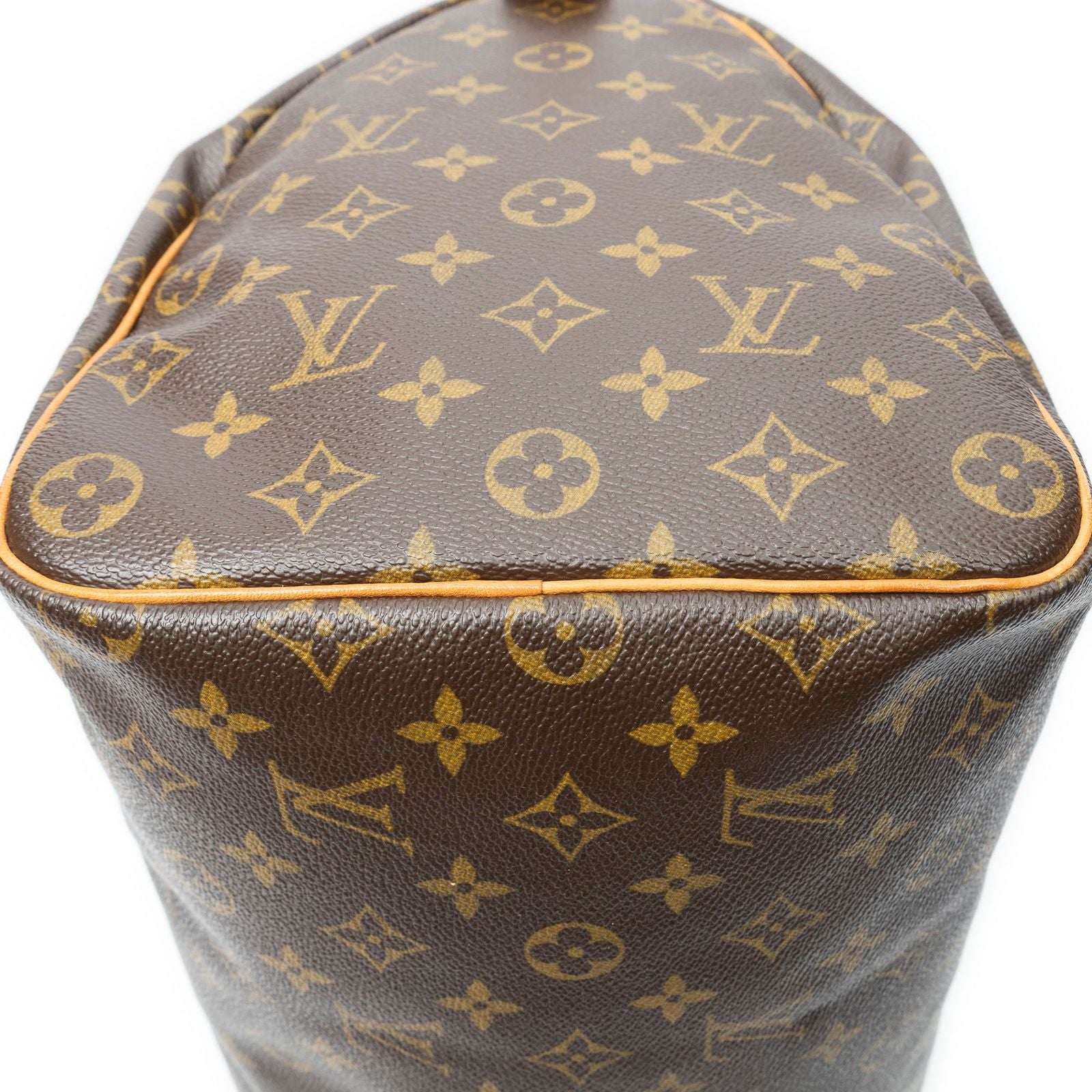 Louis Vuitton Speedy Brown Monogram Canvas Handbag — view 8
