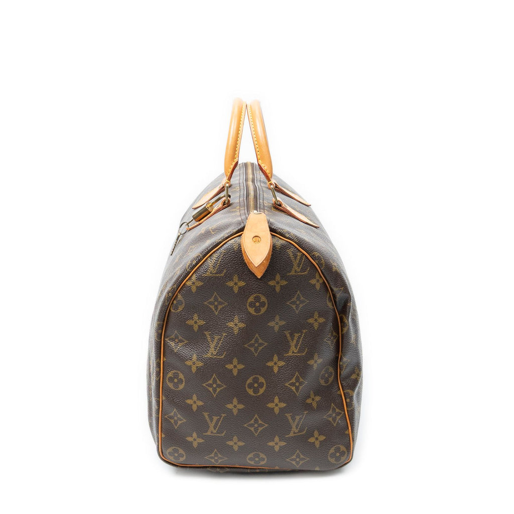 Louis Vuitton Speedy Brown Monogram Canvas Handbag — view 3