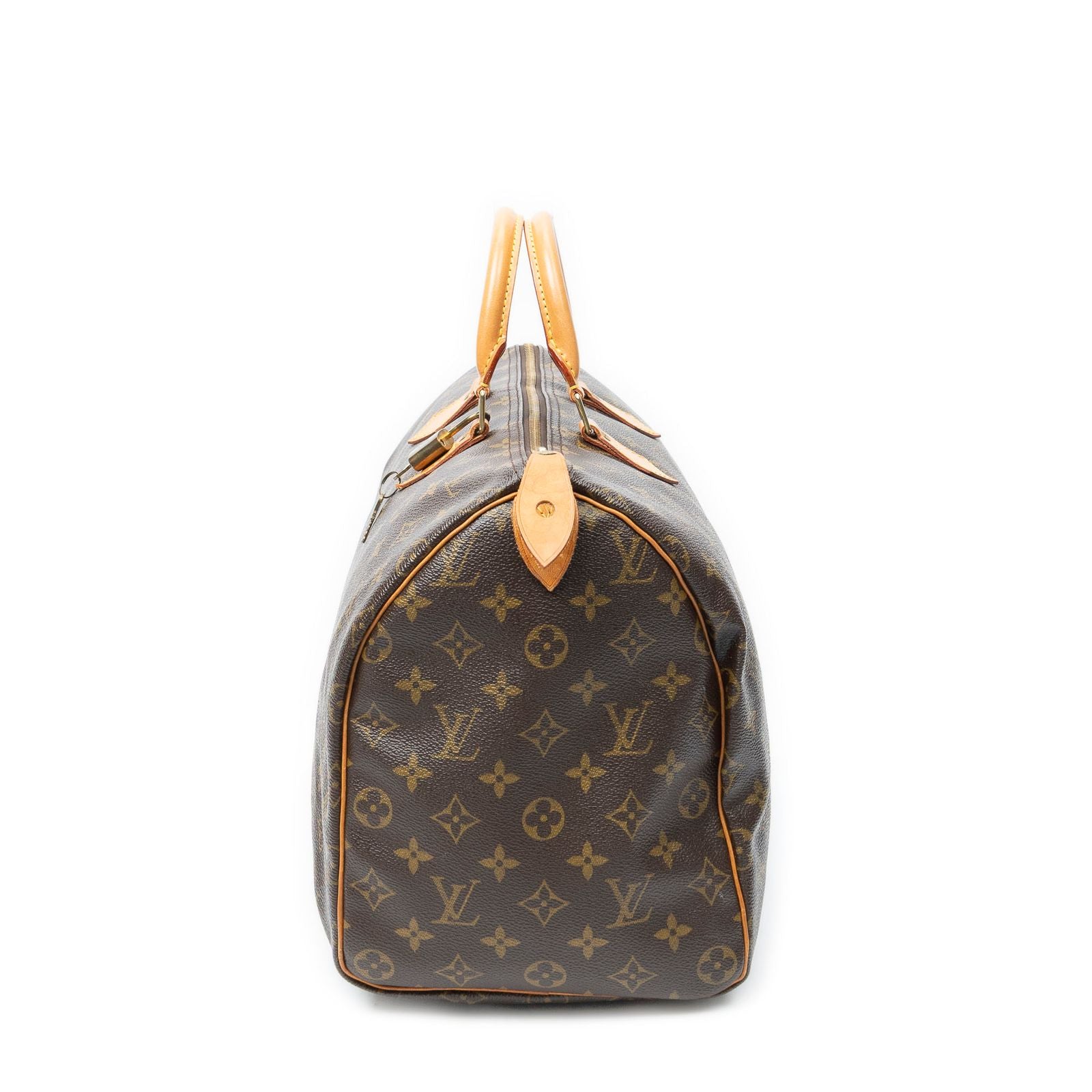 Louis Vuitton Speedy Brown Monogram Canvas Handbag — view 3
