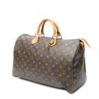 Louis Vuitton Speedy Brown Monogram Canvas Handbag — view 2