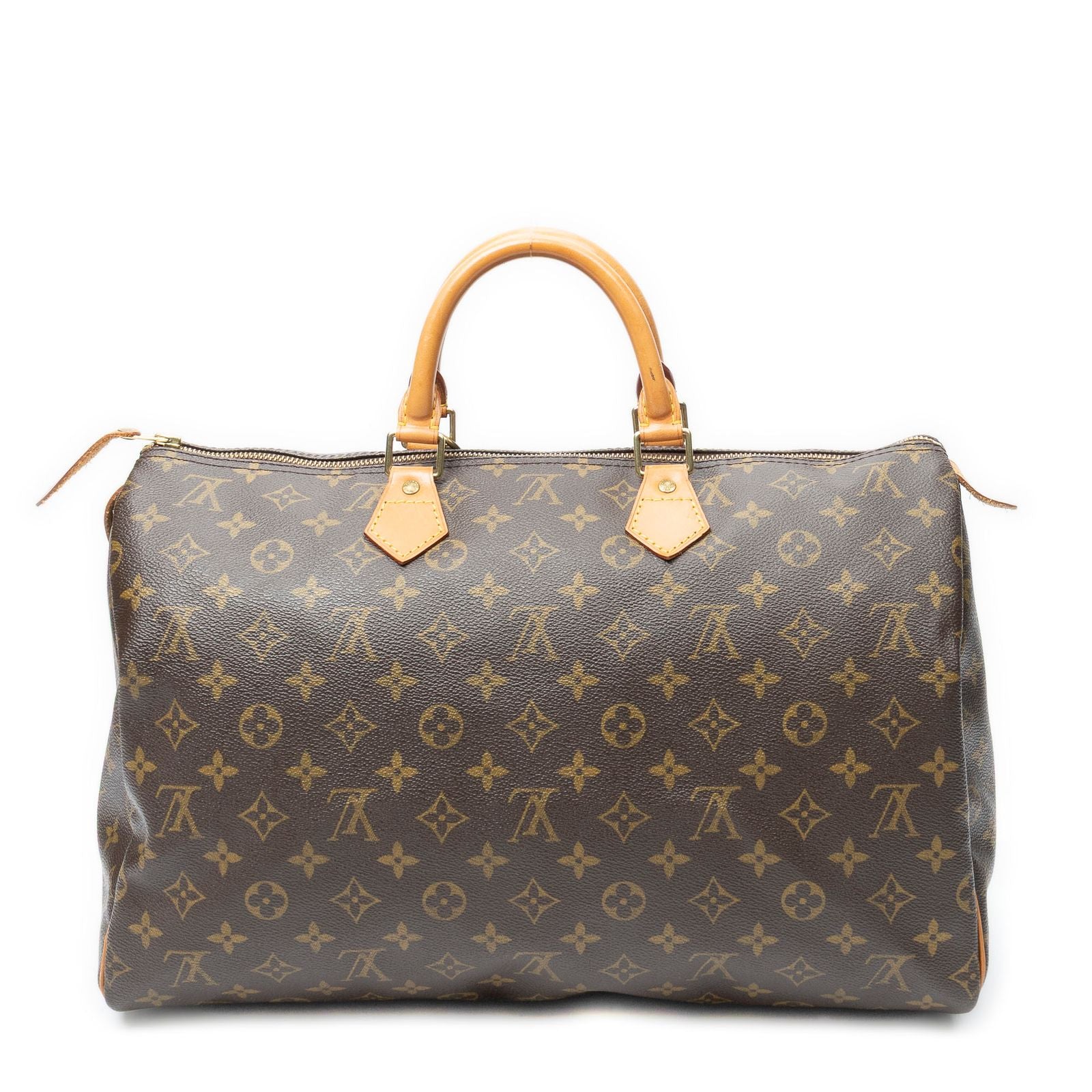 Louis Vuitton Speedy Brown Monogram Canvas Handbag — view 5