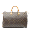 Louis Vuitton Speedy Brown Monogram Canvas Handbag