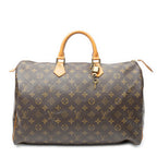 Louis Vuitton Speedy Brown Monogram Canvas Handbag