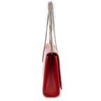 Saint Laurent Midi Amkeit Red Gray Nde Poudre Leather Shoulder — view 4