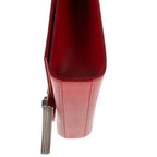 Saint Laurent Midi Amkeit Red Gray Nde Poudre Leather Shoulder — view 7