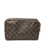 Louis Vuitton Toiletries Pouch Brown Monogram Canvas