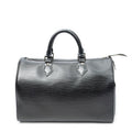 Louis Vuitton Speedy Black Epi Handbag