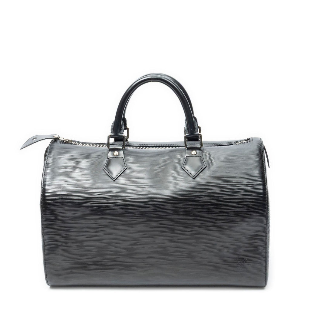 Louis Vuitton Speedy Black Epi Handbag — view 5