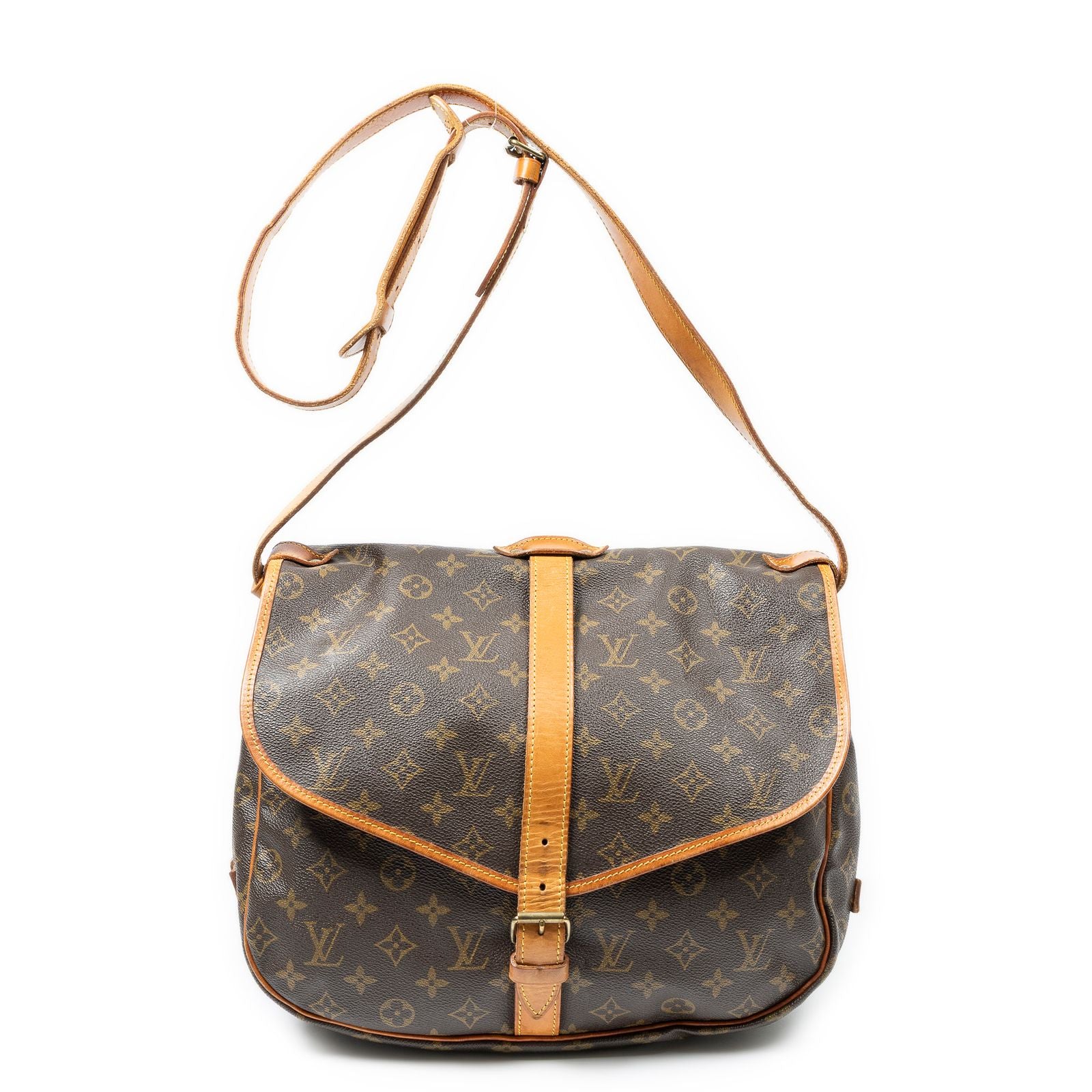Louis Vuitton Saumur Brown Monogram Canvas
