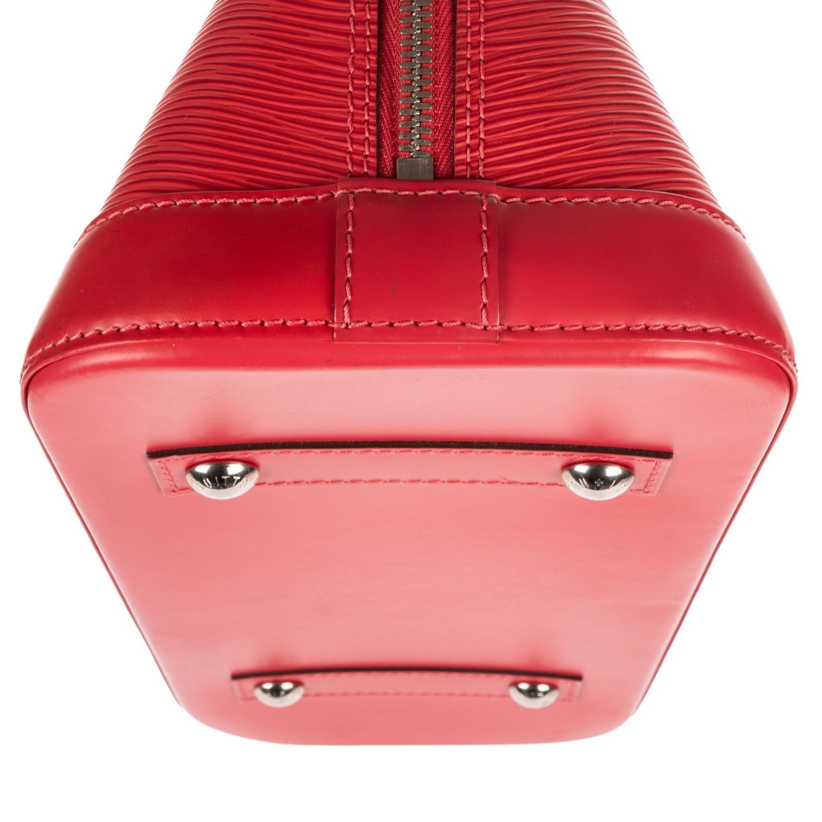 Louis Vuitton Alma Pink Epi Handbag — view 7