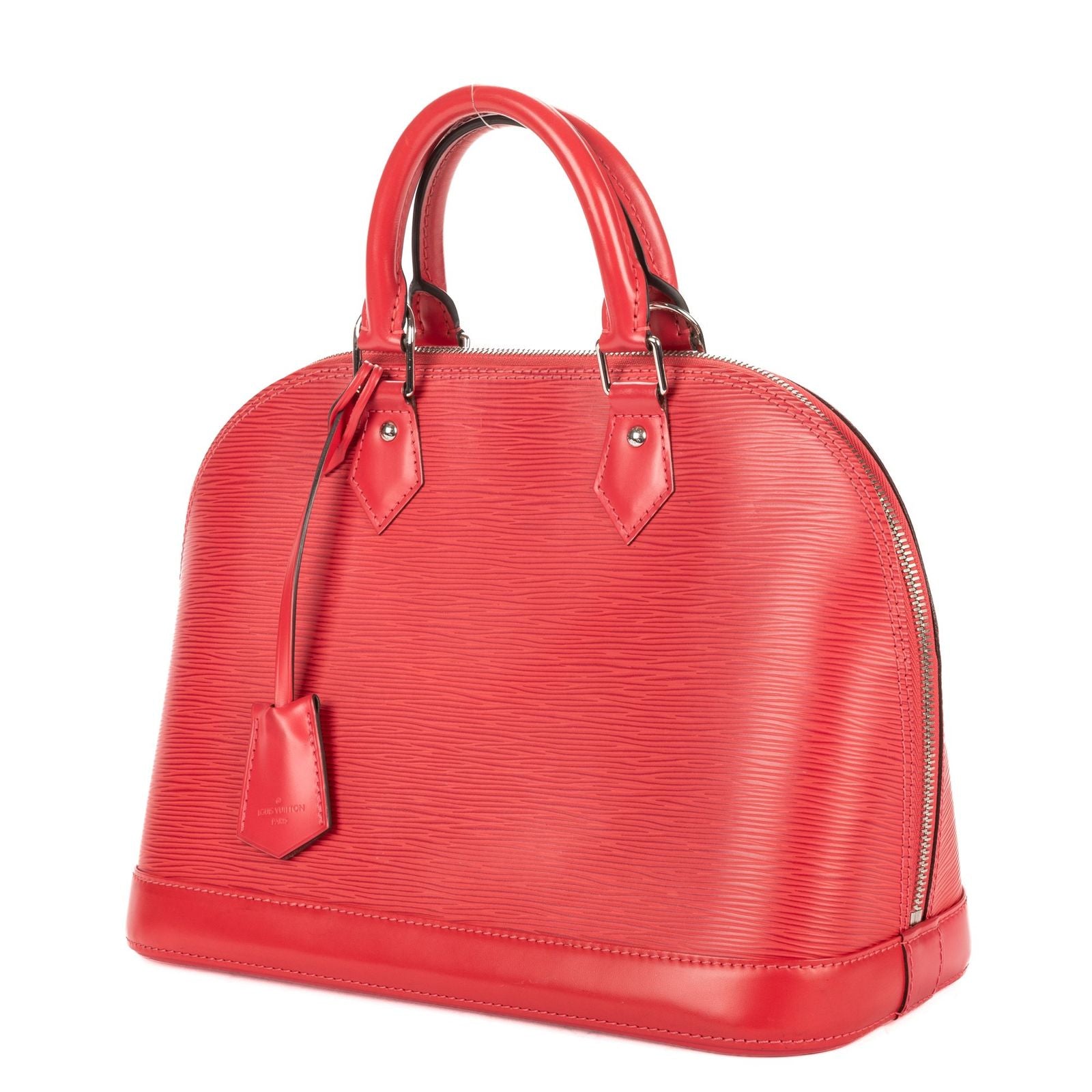 Louis Vuitton Alma Pink Epi Handbag — view 2