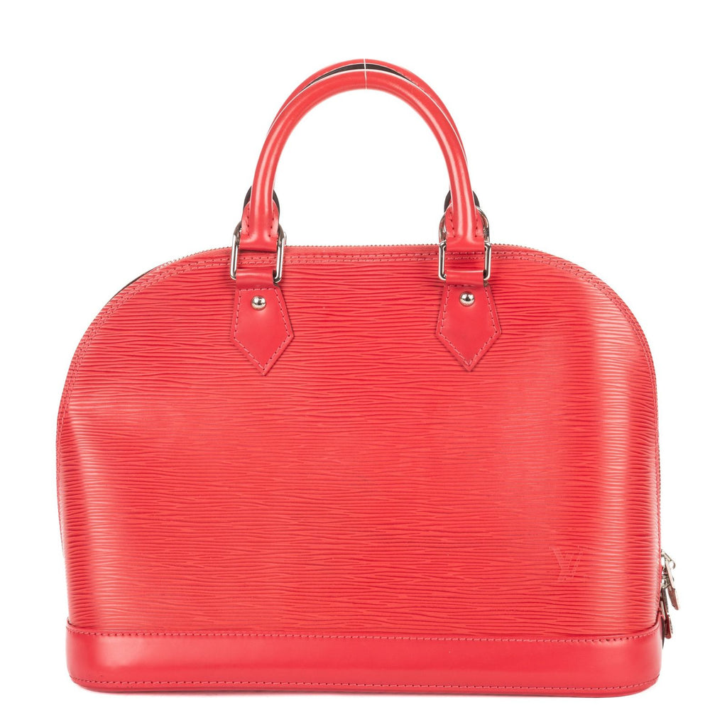Louis Vuitton Alma Pink Epi Handbag — view 5