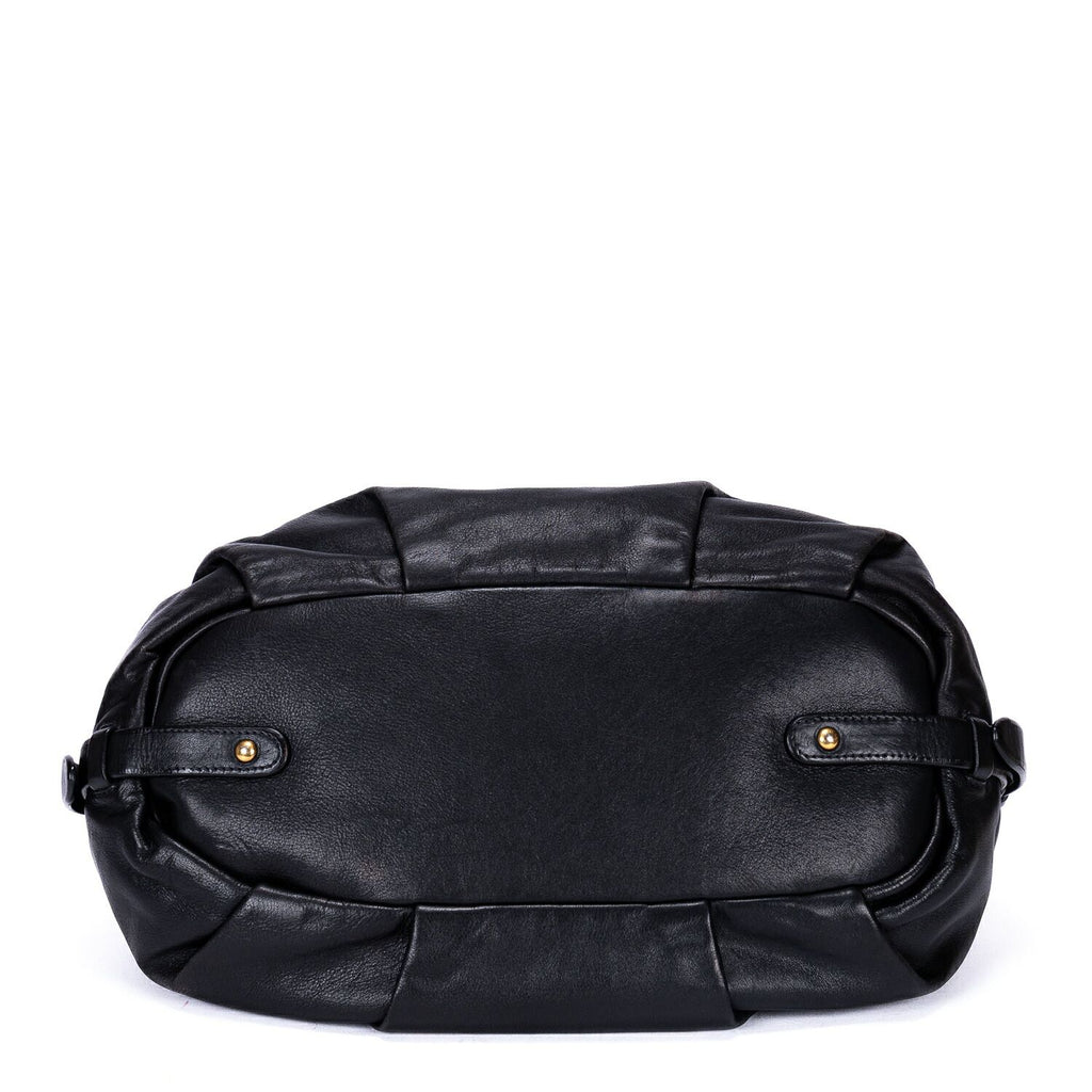 Prada Satchel 2-Way Black Calfskin Leather — view 6