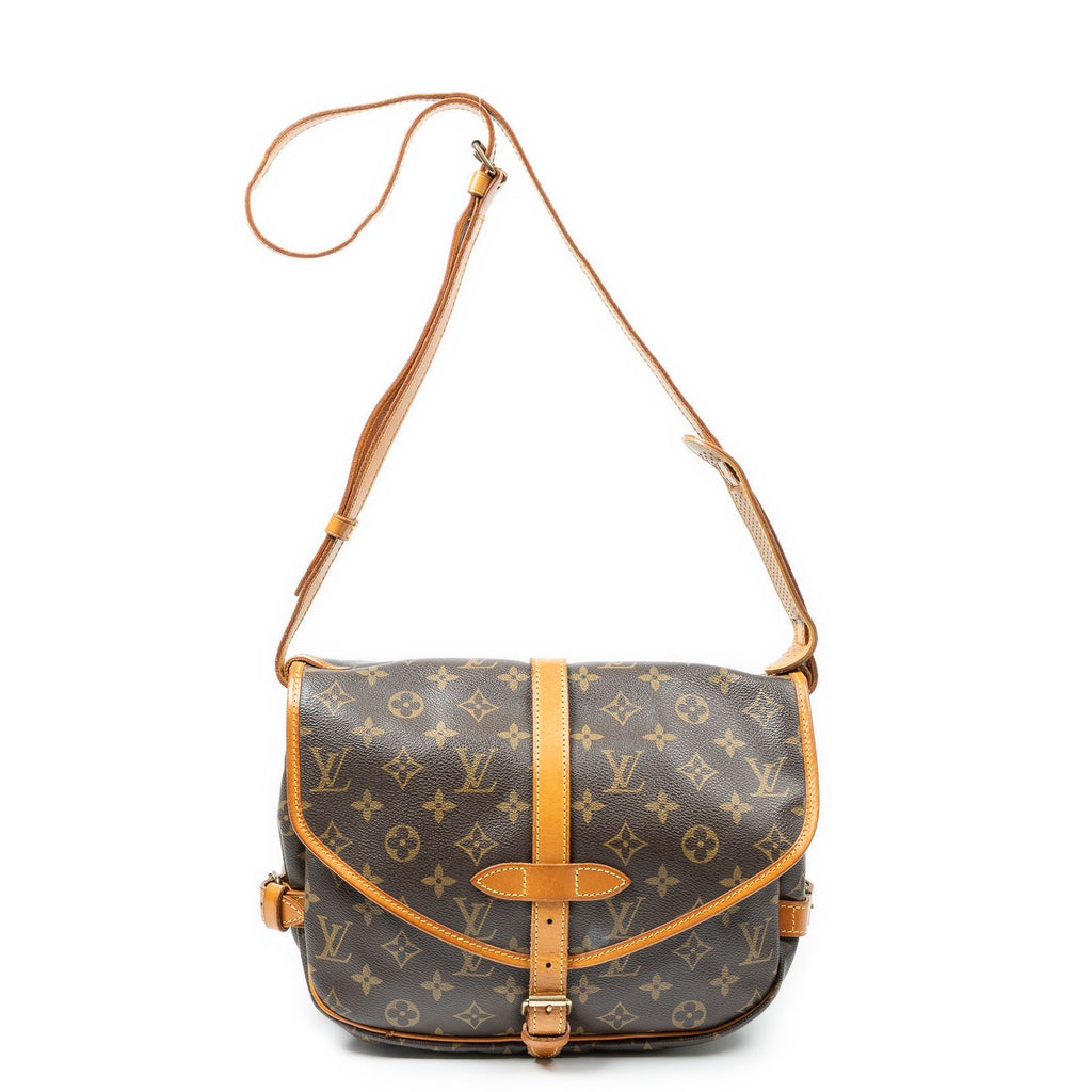 Louis Vuitton Saumur Brown Monogram Canvas